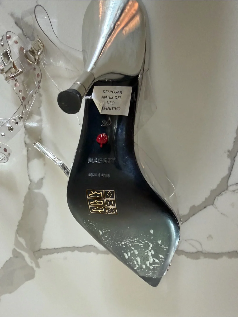 MAGRIT X JUAN VIDAL Crystal Princess Heels
